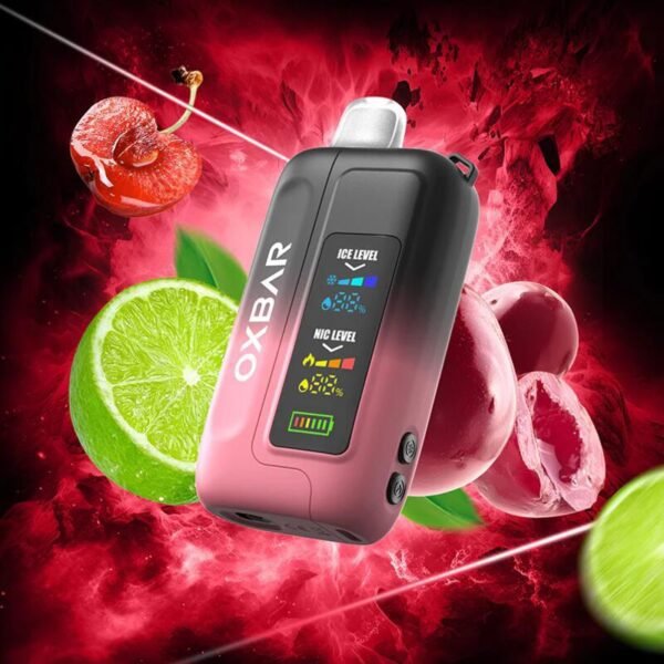 OXBAR 35000 Puffs ICE+NIC CHERRY LIME