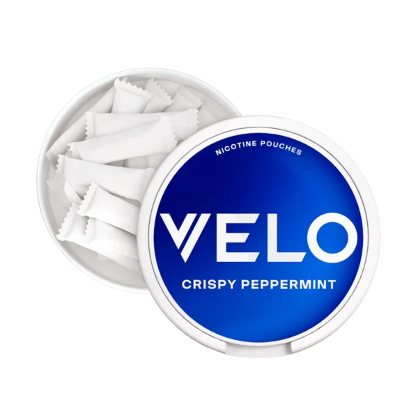 VELO Crispy Peppermint Strong 10mg pouches