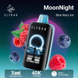 Elfbar MoonNight 40000 puffs Blue Razz Ice
