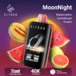 Elfbar MoonNight 40000 puffs Watermelon Cantaloupe Guava