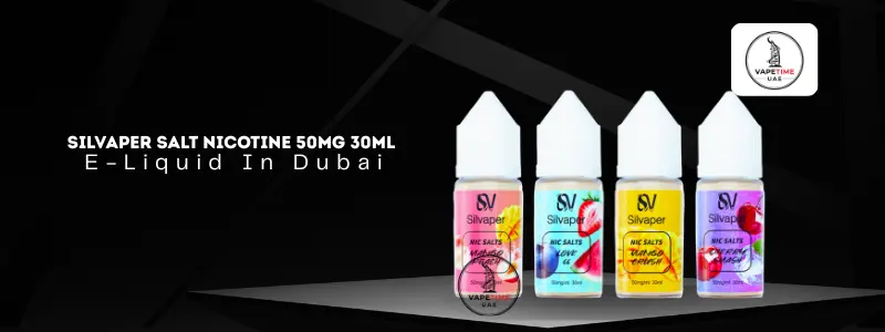 SILVAPER Salt Nicotine 50mg 30ml E-liquid