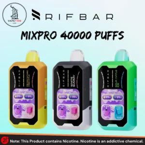 RIFBAR MIX PRO 40K PUFFS Disposable Vape
