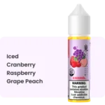 Tokyo Classic 60ml E-Liquid 0mg,3mg, 6mg Iced Cranberry Raspberry Grape Peach