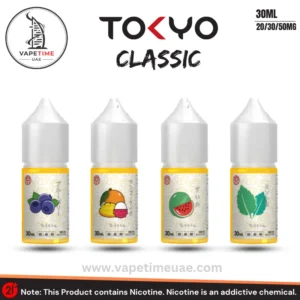 Tokyo Classic Salt Nicotine 30ml Juice 20mg, 30mg, 50mg E-Liquid