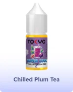 Tokyo E Liquid 30ml Premium Salt Nic Vape Juice in Dubai Chilled Plum Tea