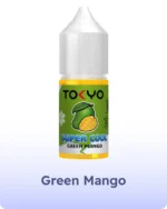 Tokyo E Liquid 30ml Premium Salt Nic Vape Juice in Dubai Green Mango