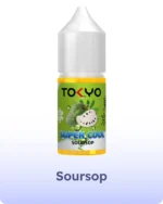 Tokyo E Liquid 30ml Premium Salt Nic Vape Juice in Dubai Soursop