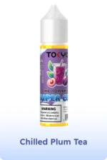 Tokyo E Liquid 60ml Super Cool Freebase Chilled Plum Tea