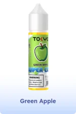 Tokyo E Liquid 60ml Super Cool Freebase Green Apple