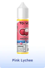 Tokyo E Liquid 60ml Super Cool Freebase Pink Lychee