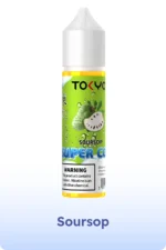 Tokyo E Liquid 60ml Super Cool Freebase Soursop