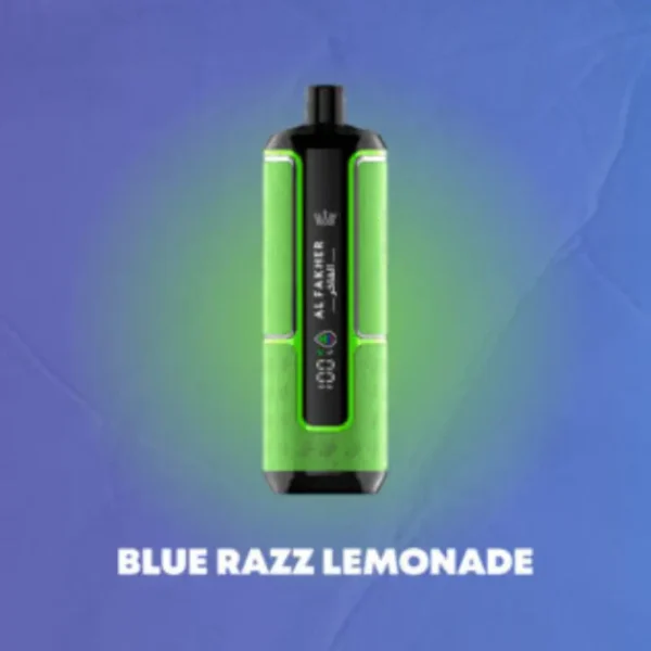 Al Fakher Hypermax 15000 Puffs Crown Bar Disposable Vape Blue Razz Lemonade
