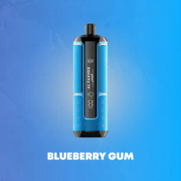 Al Fakher Hypermax 15000 Puffs Crown Bar Disposable Vape Blueberry Gum