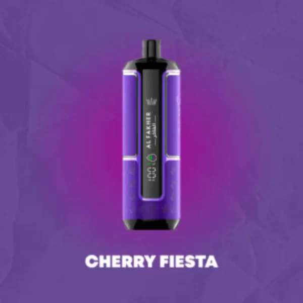 Al Fakher Hypermax 15000 Puffs Crown Bar Disposable Vape Cherry Fiesta