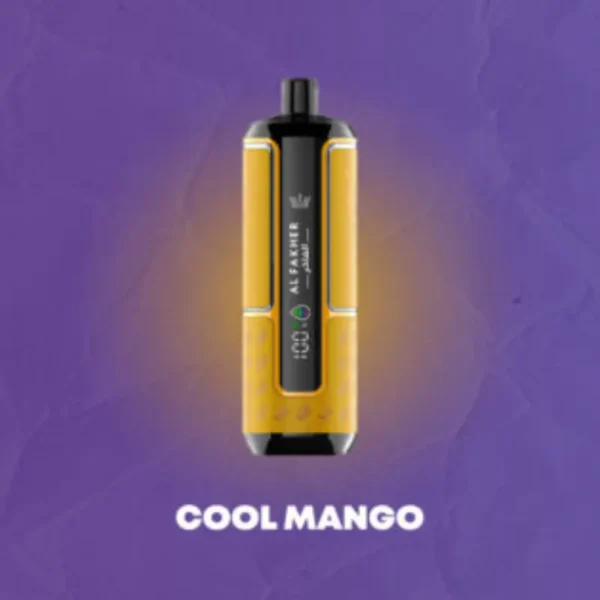 Al Fakher Hypermax 15000 Puffs Crown Bar Disposable Vape Cool Mango