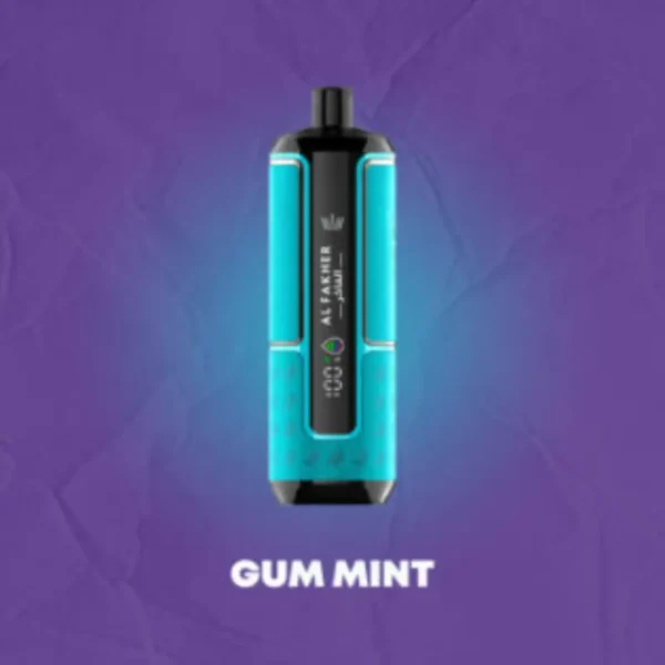 Al Fakher Hypermax 15000 Puffs Crown Bar Disposable Vape Gum Mint