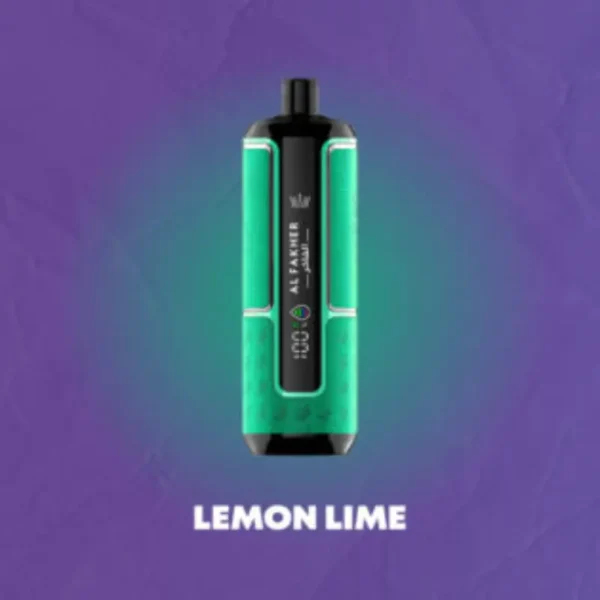 Al Fakher Hypermax 15000 Puffs Crown Bar Disposable Vape Lemon Lime