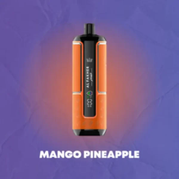 Al Fakher Hypermax 15000 Puffs Crown Bar Disposable Vape Mango Pineapple