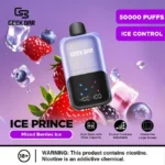 Geek Bar Ice Prince 50000 Puffs Mixed Berries Ice