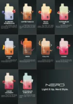 Nerd Fire 10000 Puffs Disposable Vape In Dubai Flavor