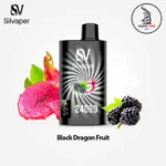 Silvaper 24000 Puffs black dragon fruit