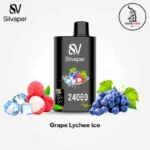 Silvaper 24000 Puffs grape lychee ice