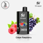 Silvaper 24000 Puffs grape raspberry