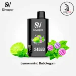 Silvaper 24000 Puffs lemon mint bubblegum