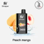 Silvaper 24000 Puffs peach mango