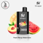 Silvaper 24000 Puffs peach mango watermelon