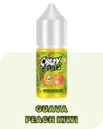 Tokyo Crazy Fruits 30ml E-Liquid 35mg, 50mg Guava Peach Kiwi
