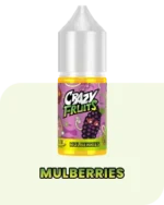 Tokyo Crazy Fruits 30ml E-Liquid 35mg, 50mg Mulberries