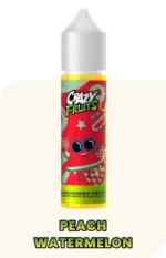 Tokyo Crazy Fruits 60ml E-Liquid 0mg, 3mg & 6mg Peach Watermelon