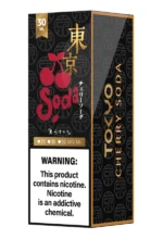 Tokyo Golden Salt Nicotine 30ml E-Liquid 20mg, 30mg, 50mg E-juice Cherry Soda