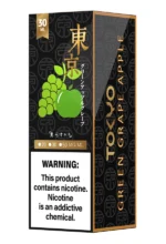 Tokyo Golden Salt Nicotine 30ml E-Liquid 20mg, 30mg, 50mg E-juice Green Grape Apple