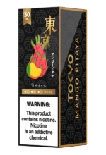 Tokyo Golden Salt Nicotine 30ml E-Liquid 20mg, 30mg, 50mg E-juice Mango Pitaya