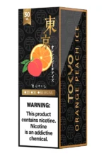 Tokyo Golden Salt Nicotine 30ml E-Liquid 20mg, 30mg, 50mg E-juice Orange Peach Ice