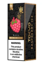 Tokyo Golden Salt Nicotine 30ml E-Liquid 20mg, 30mg, 50mg E-juice Raspberry Ice