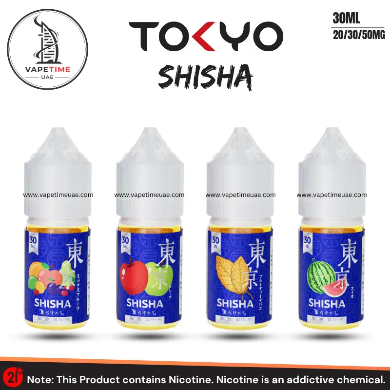 Tokyo Shisha Salt Nic 30ml E-Liquid