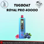 Tugboat Royal Pro DTL 40000 Puffs Blueberry Gum