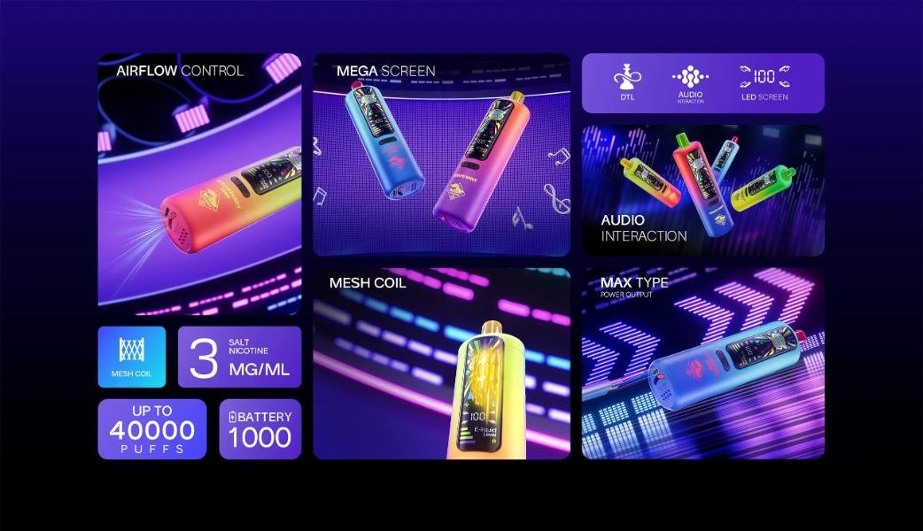 Tugboat Royal Pro DTL 40000 Puffs Specifications