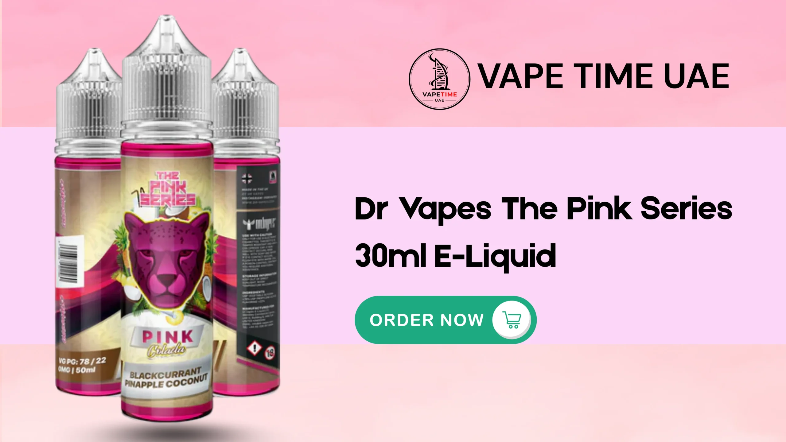Dr vapes The Pink Series 30ml e-liquid