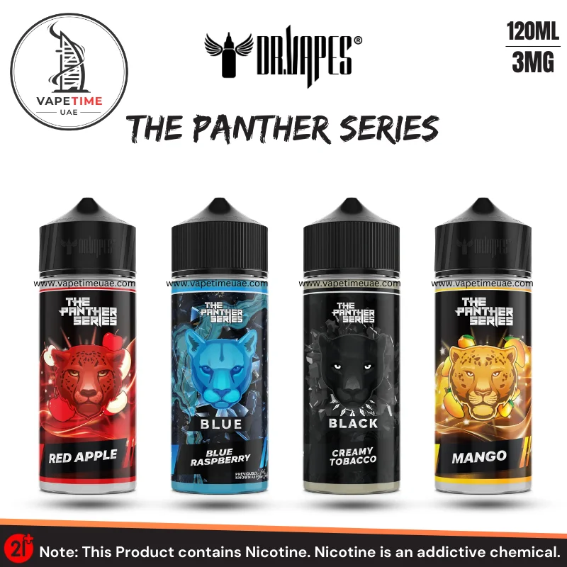 Dr vapes The Panther Series 120ml e-liquid 3mg juice