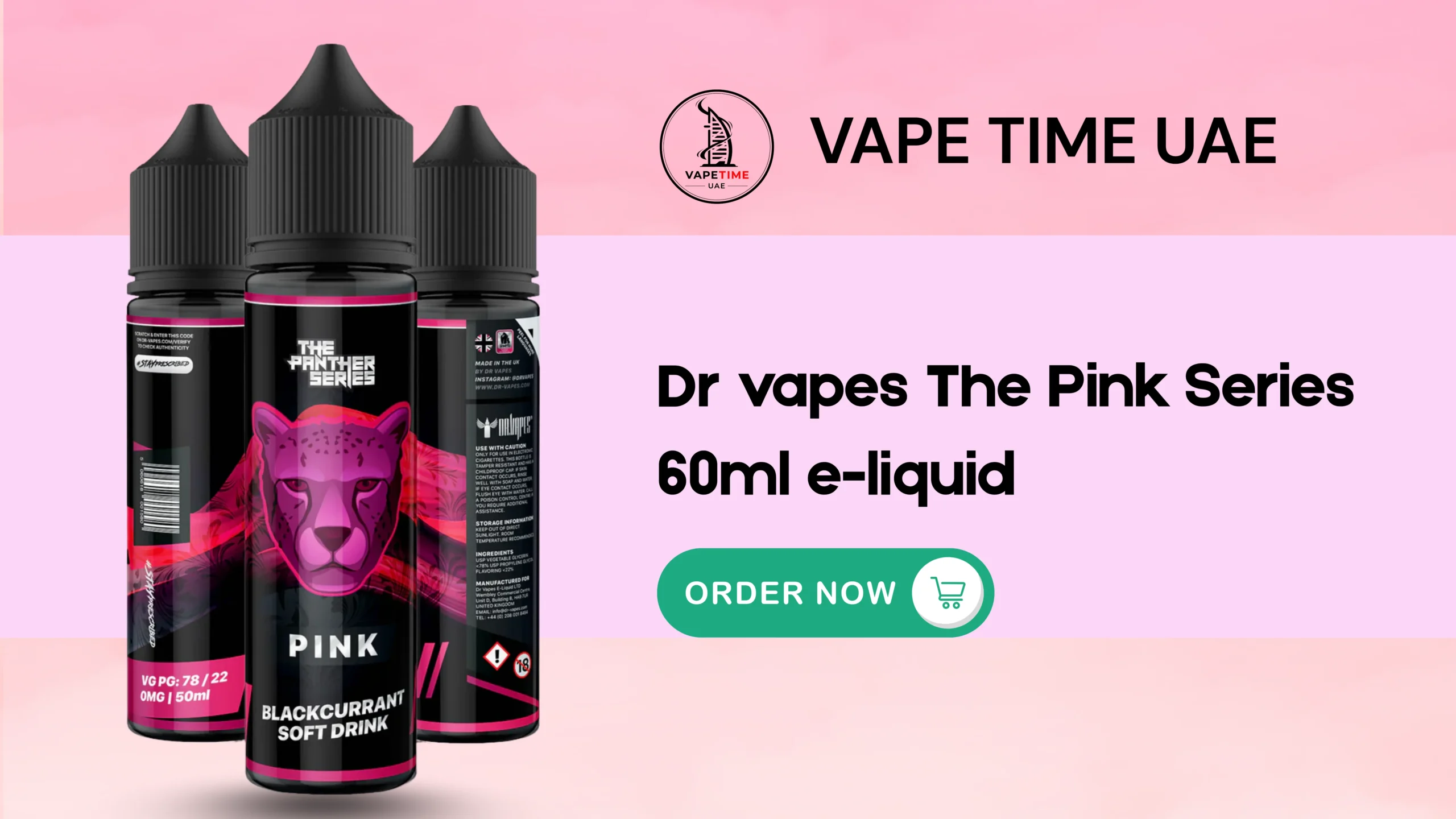 Dr Vapes The Pink Series 60ml E-Liquid