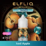 ELFLIQ NIC SALTS ICE KING 30ml E-liquid 30mg e-juice Iced Apple