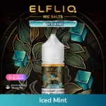 ELFLIQ NIC SALTS ICE KING 30ml E-liquid 30mg e-juice Iced Mint