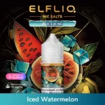 ELFLIQ NIC SALTS ICE KING 30ml E-liquid 30mg e-juice Iced Watermelon