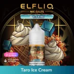 ELFLIQ NIC SALTS ICE KING 30ml E-liquid 30mg e-juice Taro Ice Cream