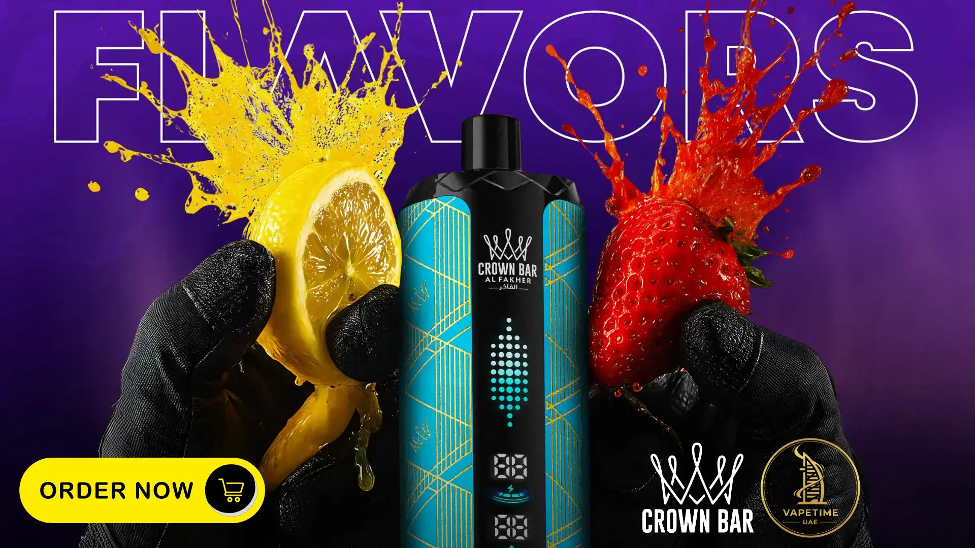 Al Fakher Crown Bar Mega Max 40k Puffs