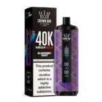 Al Fakher Crown Bar Megamax 40000 Puffs BLUEBERRY MINT